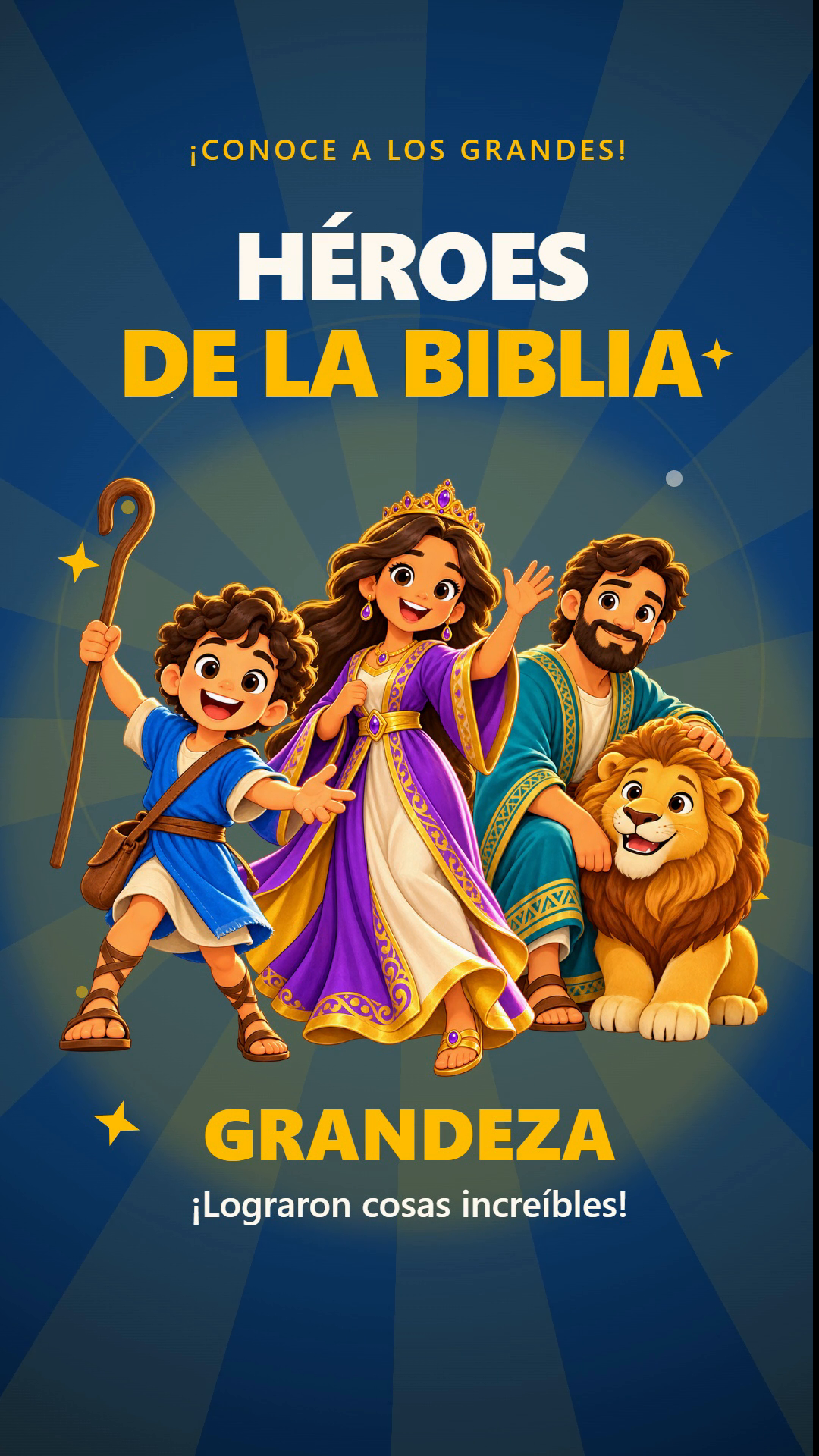David, Ester y Daniel